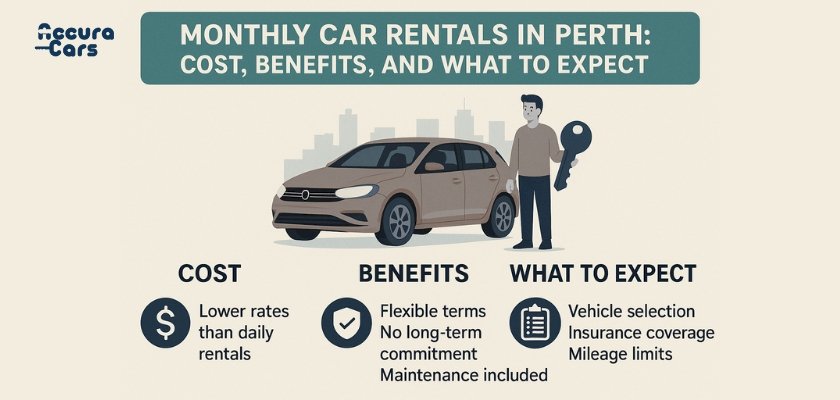 Monthly Car Rentals in Perth: Cost, Benefits, and What to Expect