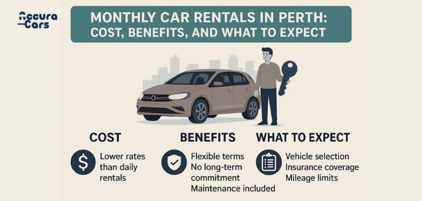 Monthly Car Rentals in Perth: Cost, Benefits, and What to Expect