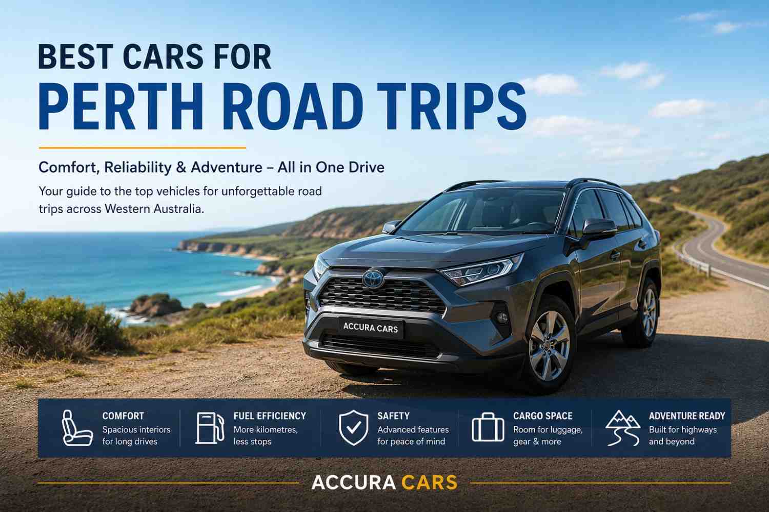 Best Road Trip Cars in Perth for Comfort & Adventure